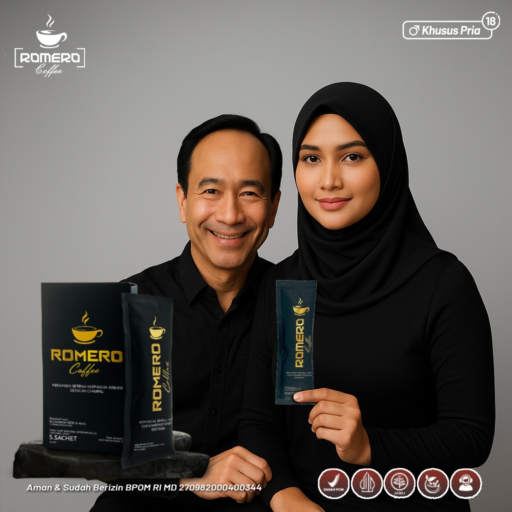 

Kopi Romero Kopi Pria Halal BPOM COD BPOM