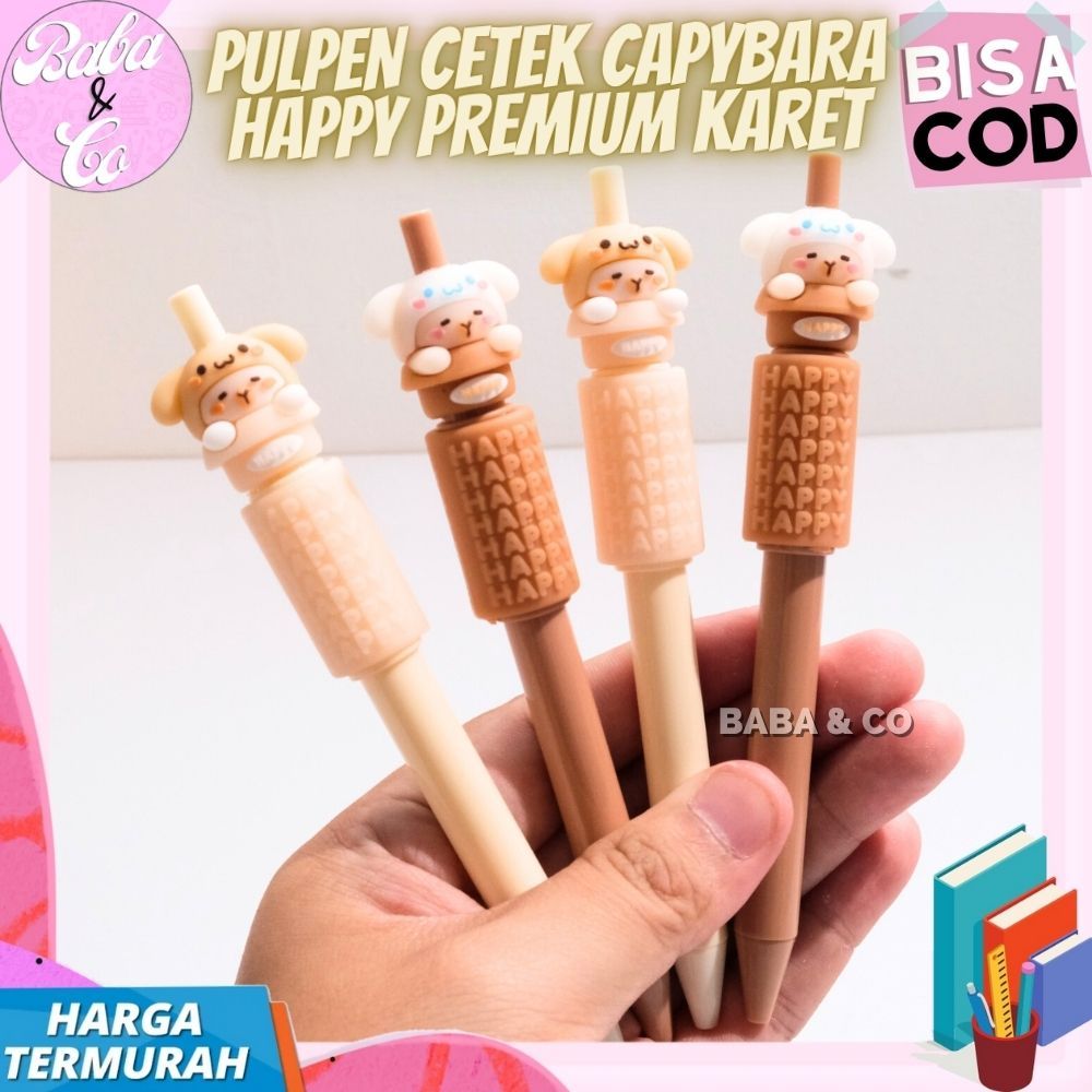 

PULPEN CAPYBARA CETEK MEKNAIK PEN CETEK CAPYBARA HAPPY PREMIUM KARET UNIK MURAH COD PULPEN MEKANIK CAPYBARA HAPPY PREMIUM BOLPEN PENA CAPYBARA CETEK MEKANIK HAPPY PREMIUM