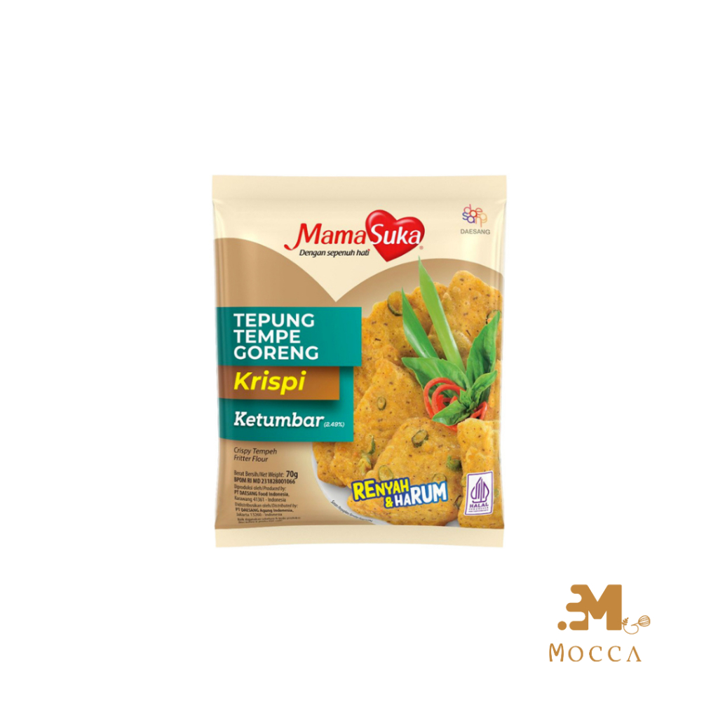 

MAMASUKA TEPUNG TEMPE GORENG KRISPI 70GR