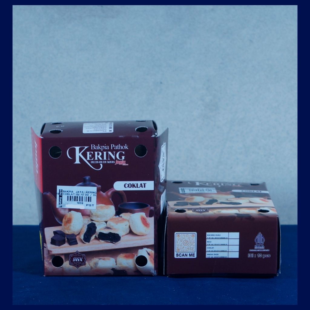 

Bakpia Kering Jaya Coklat by Endang Jaya isi 10