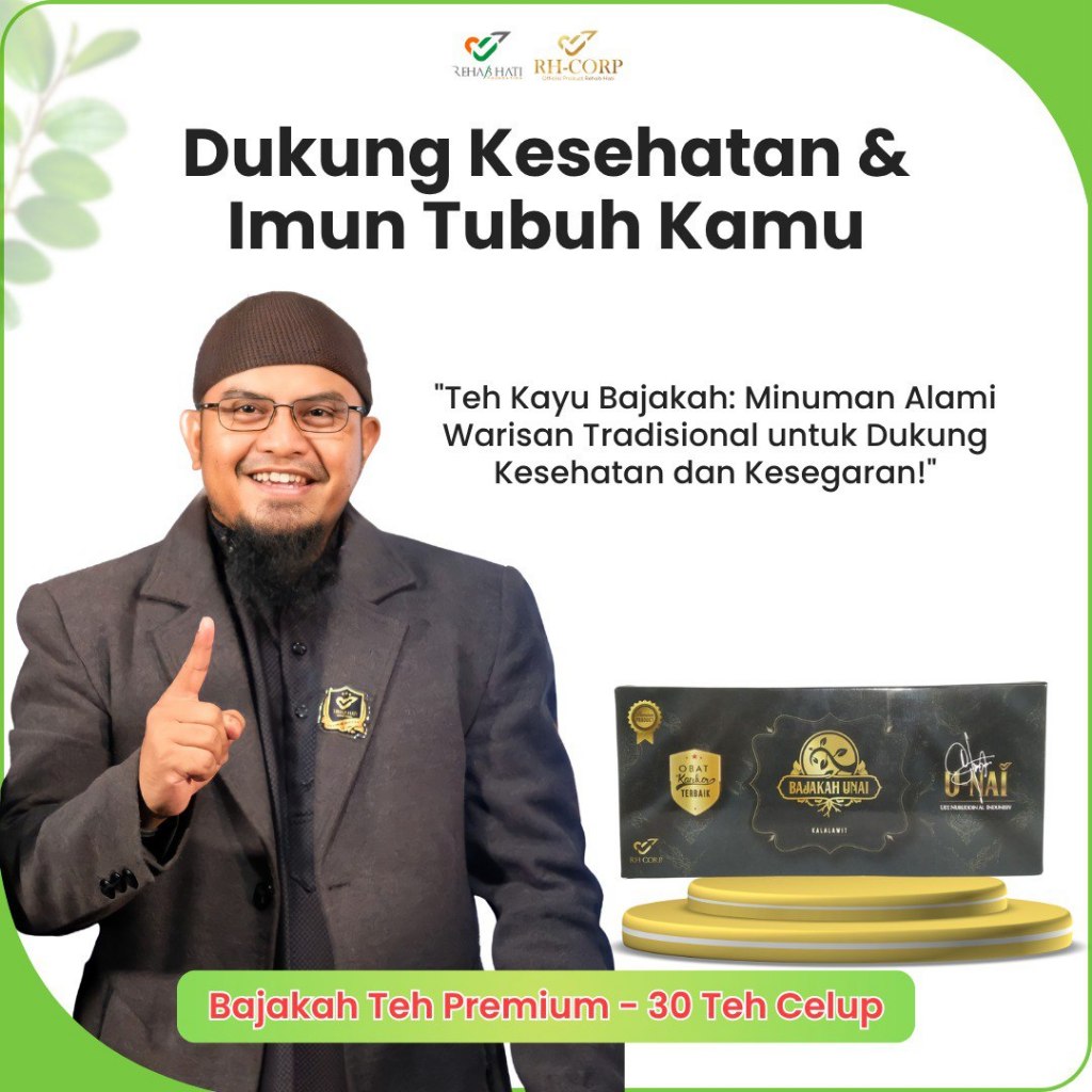 

TEH BAJAKAH UNAI TAMPALA DAN KALALAWIT KEMASAN KANTONG CELUP KUALITAS PREMIUM ISI 30 KANTONG CELUP