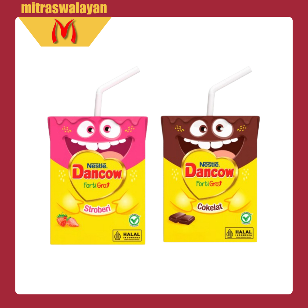 

DANCOW Fortigro Susu UHT Kemasan Kotak 110 ml