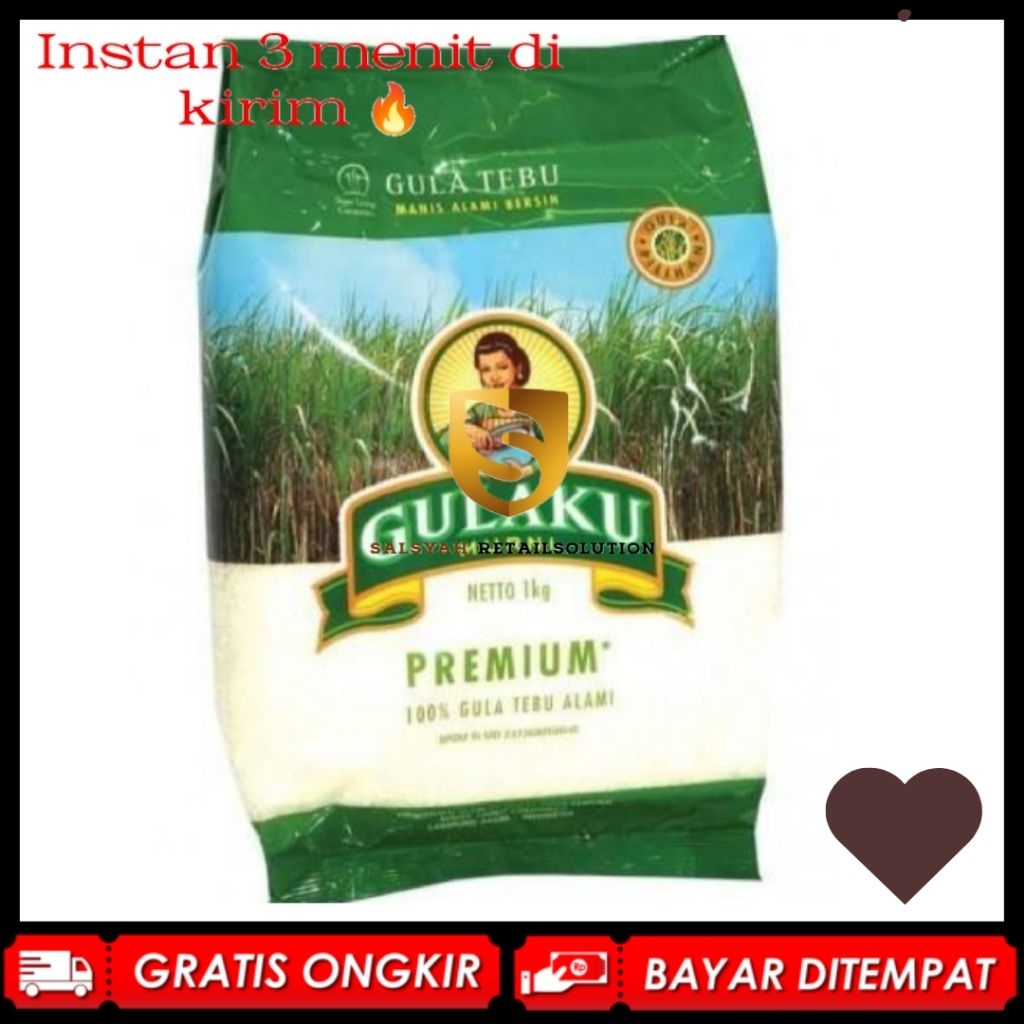 

Gulaku Pasir Tebu Premium 1kg