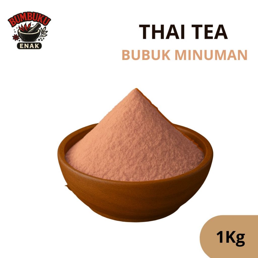 

Bubuk Minuman Thai Tea 1Kg Rasa Asli Thailand – Teh Susu Premium untuk Jualan & Konsumsi Pribadi