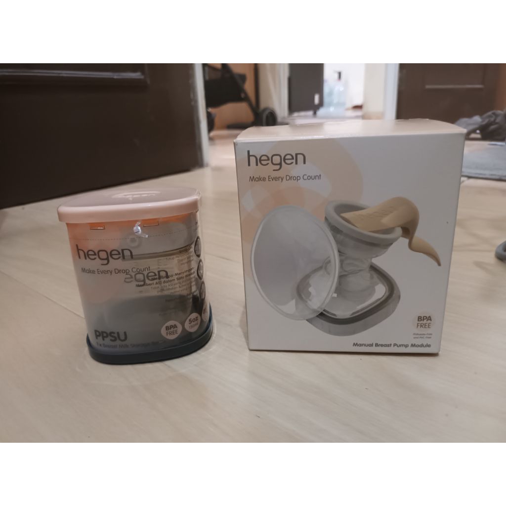 Preloved Like New Pompa Asi Hegen + Botol