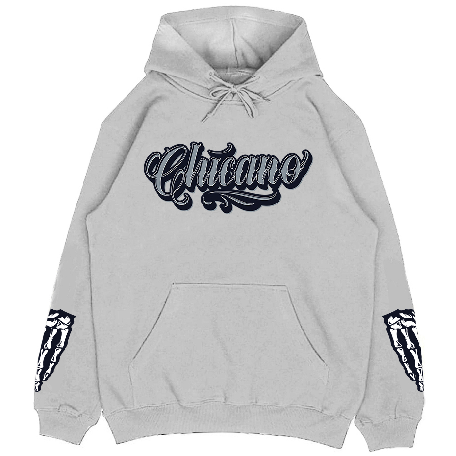 SUPERWEEKEND - SWEATER HOODIE BASIC PULLOVER CHICANO FLEECE