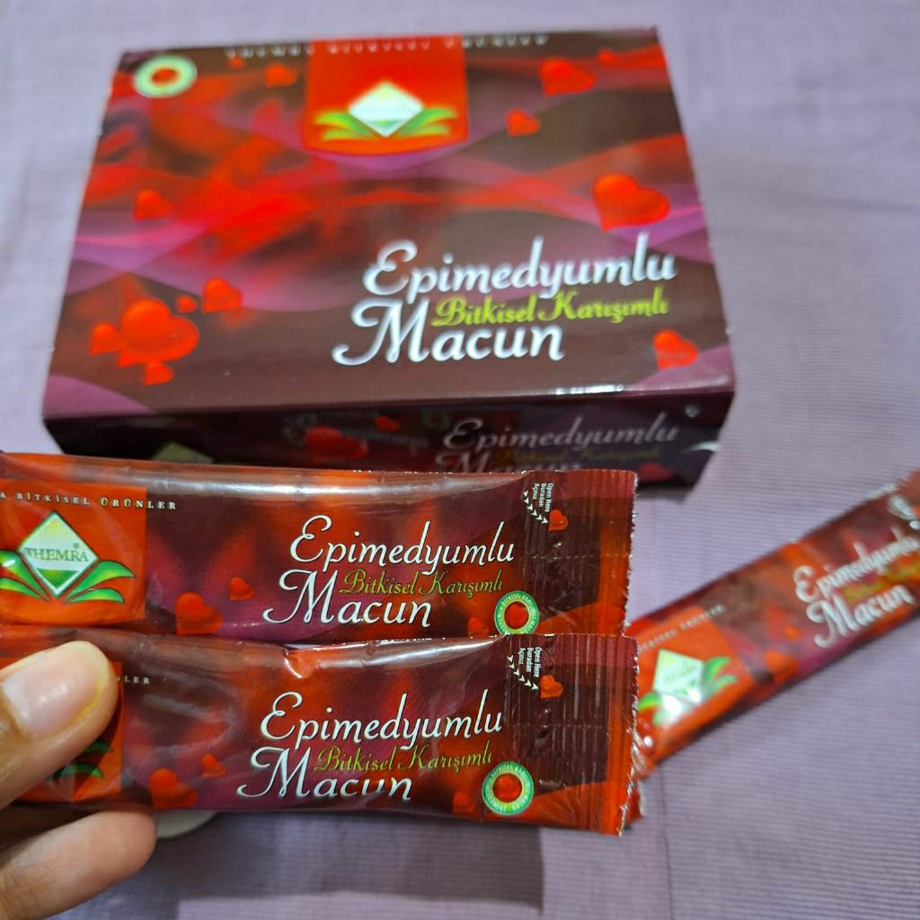 

Madu Turki Macun Epimedyumlu 1 kotak isi 12 sachet