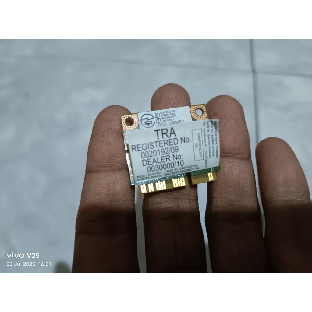 wifi card lenovo g480 g485 original copotan