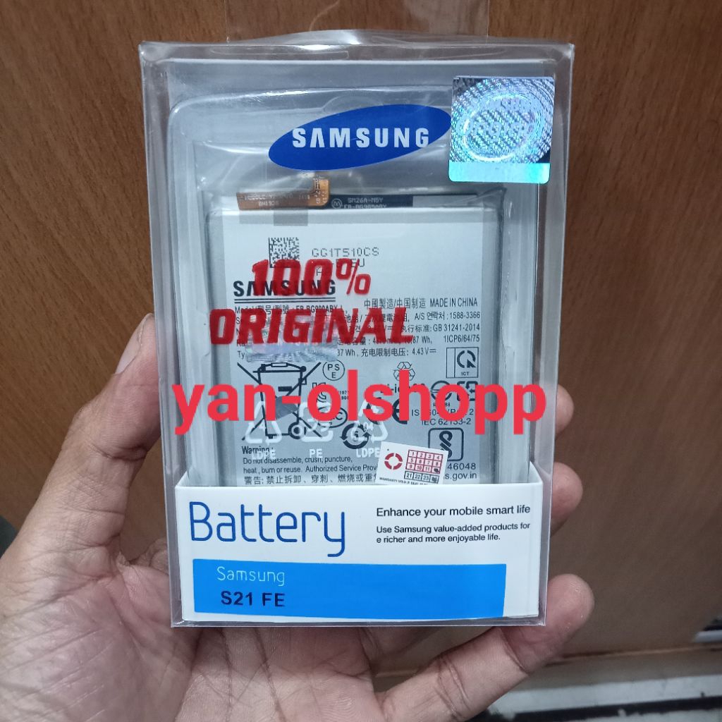 Batre Baterai Batrai Samsung Galaxy S21 FE Original Battery Galaxy S21fe