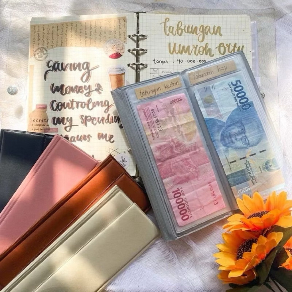 Dompet disiplin keuangan | dompet uang | dompet tabungan
