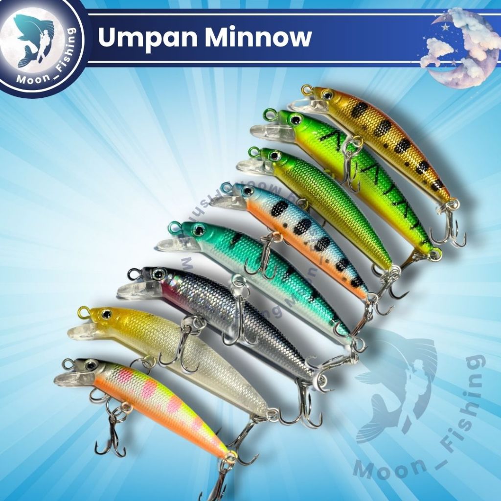 Umpan Minnow Pancing Floating 70mm / 7cm