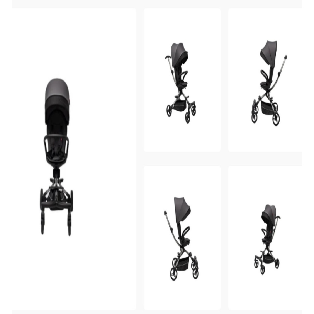 Qplay Stroller Landscape 3900 - Hitam Stroller Bayi Bagus terdapat 3 posisi recline