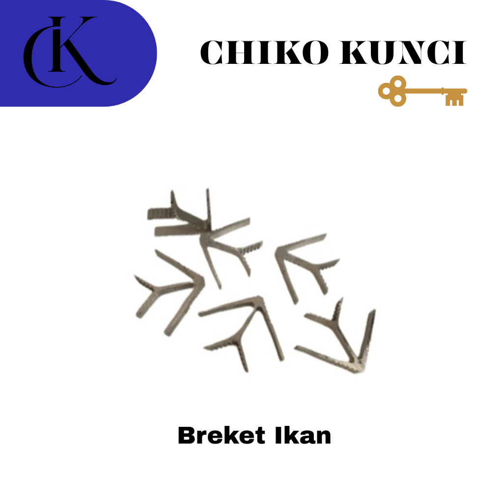 Breket Ikan / Breket Ikan Pintu Expanda / Penyambung pintu expanda