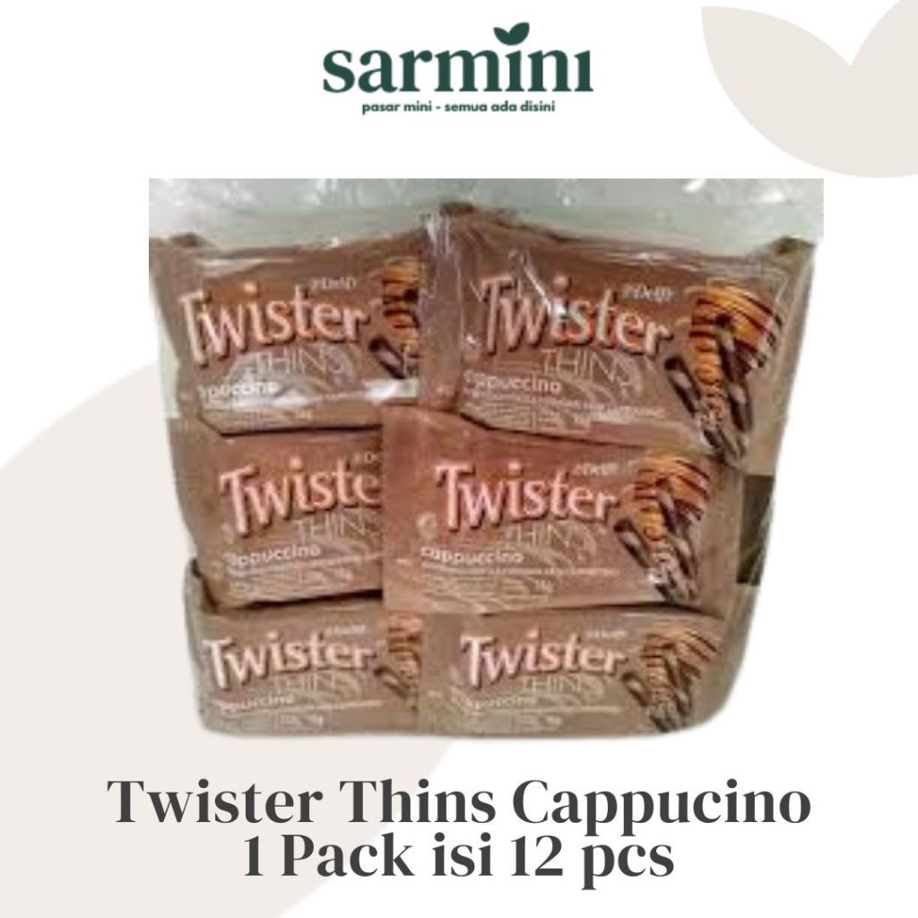 

Twister Thins Cappuccino 15g 1 Pack isi 12