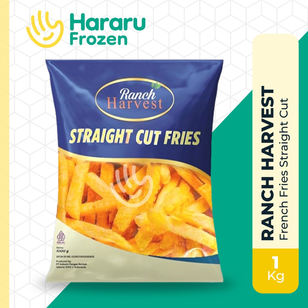

Ranch Harvest Kentang Goreng French Fries Straight Cut 1Kg