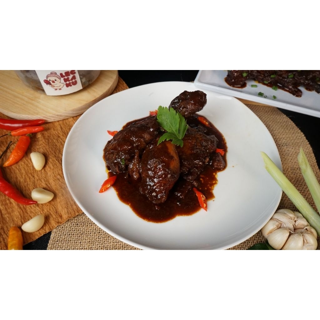 

Ayam Kecap -Paket Keluarga , lauk siap saji praktis, bumbu lekoh (resep keluarga)