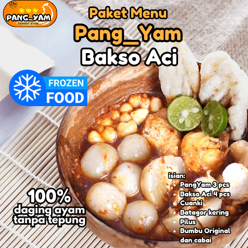 

Pangsit Ayam Bakso Aci Cuanki Frozen Food
