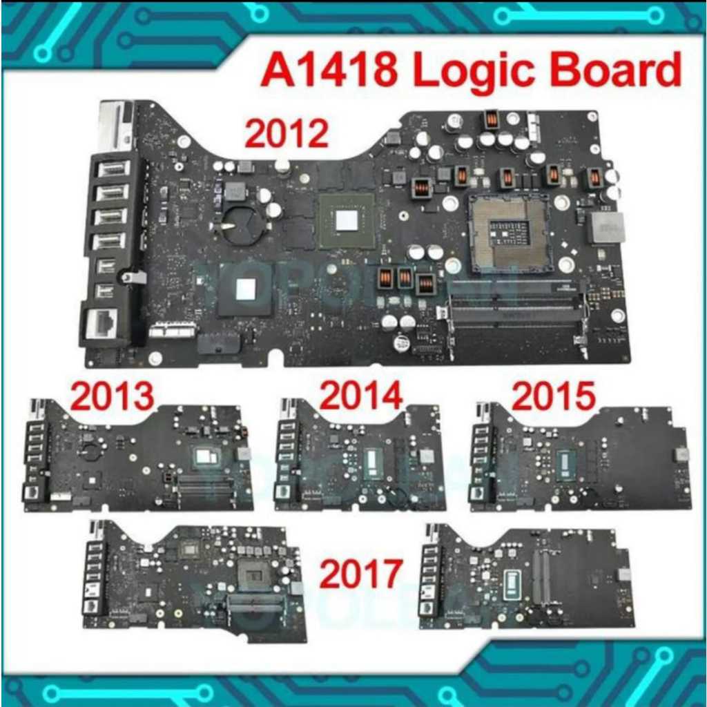 Jual Logichboard Imac 21-Inch & 27-Inch Type A1311/A14312/1A418/A1419 Tahun 2011 - 2015 Second Berga