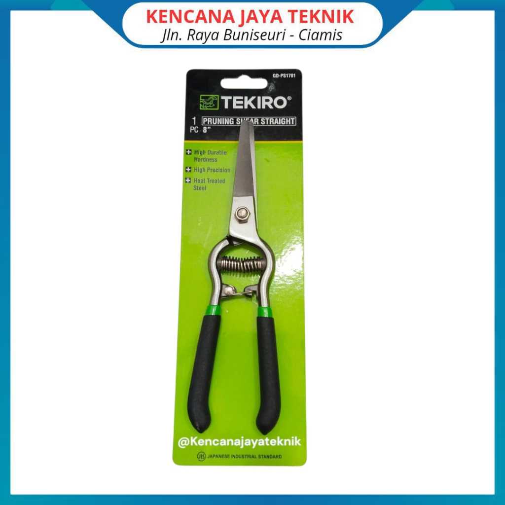 Gunting Dahan Ranting Tekiro 8" Model Lurus