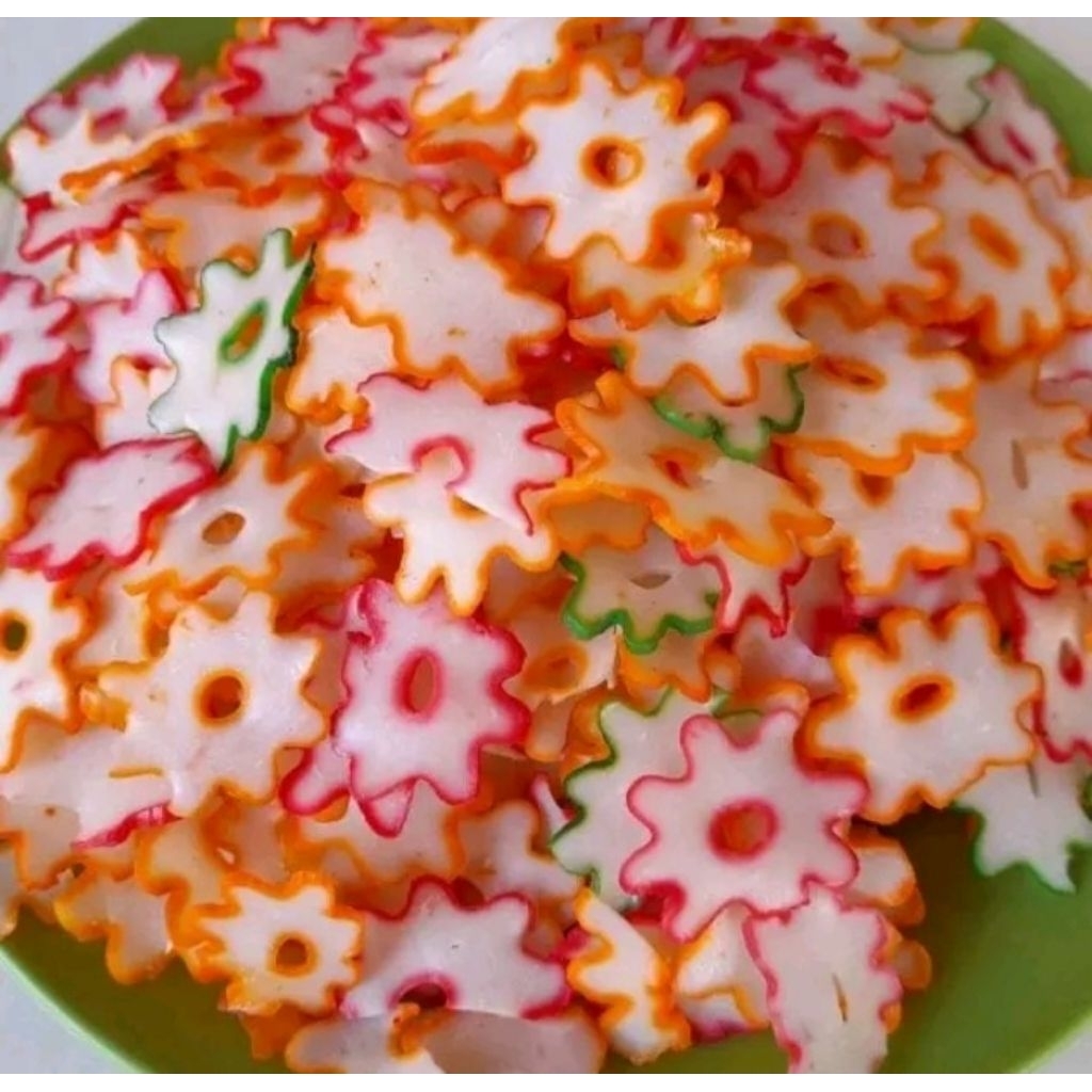 

KERUPUK BINTANG WARNA WARNI mentah