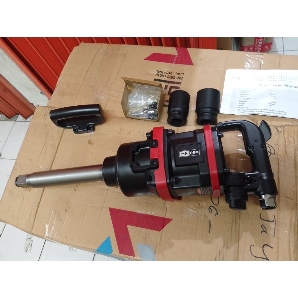 Air impact 1 inchi - Alat pembuka baud ban truck