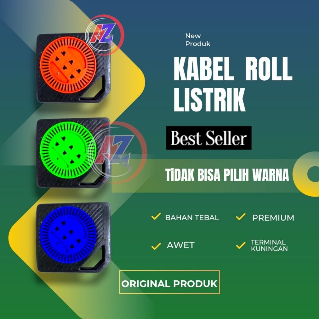 Kabel Gulung Kabel Roll Listrik stop kontak Kabel Gulung Listrik Terminal Colokan Listrik SNI