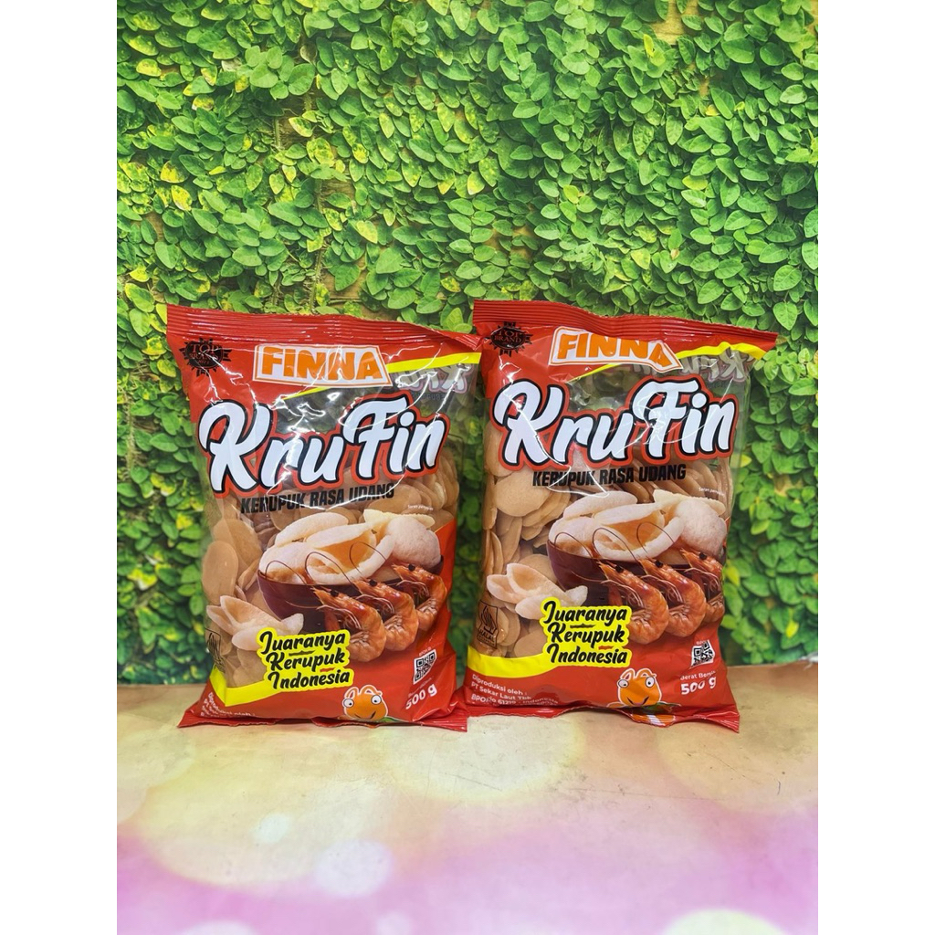 

Finna Krufin kerupuk udang 500gr