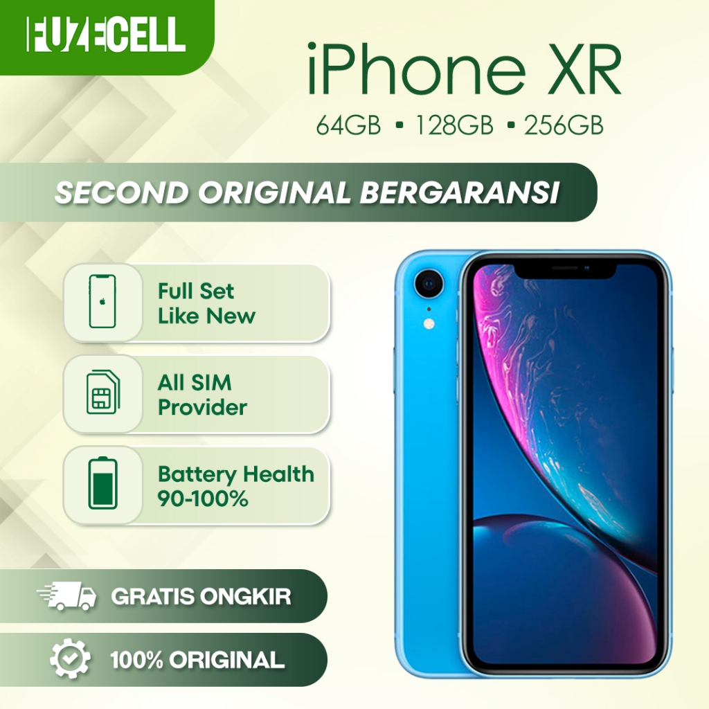 Iphone XR Tangan Kedua 100% Original no minus