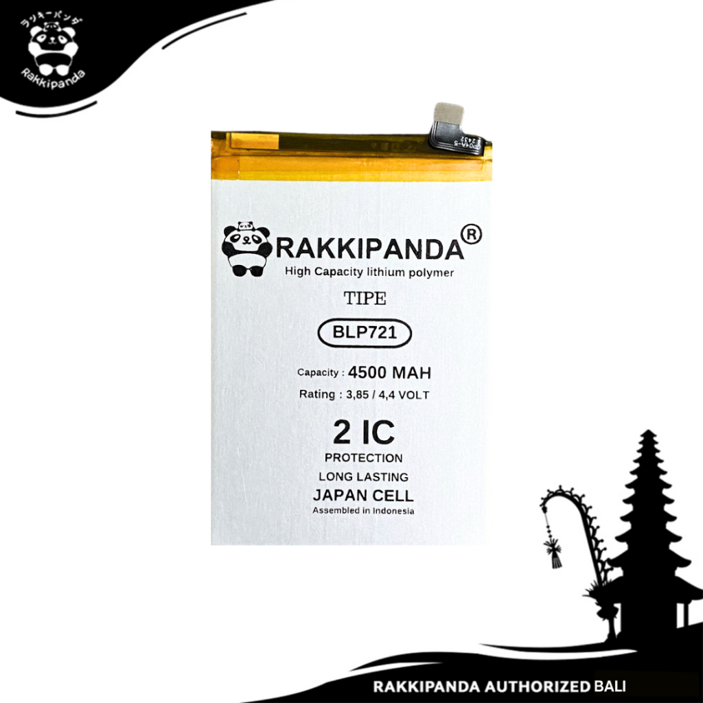 Baterai HP RakkiPanda Batre BLP721 Realme C2 Battery Bergaransi