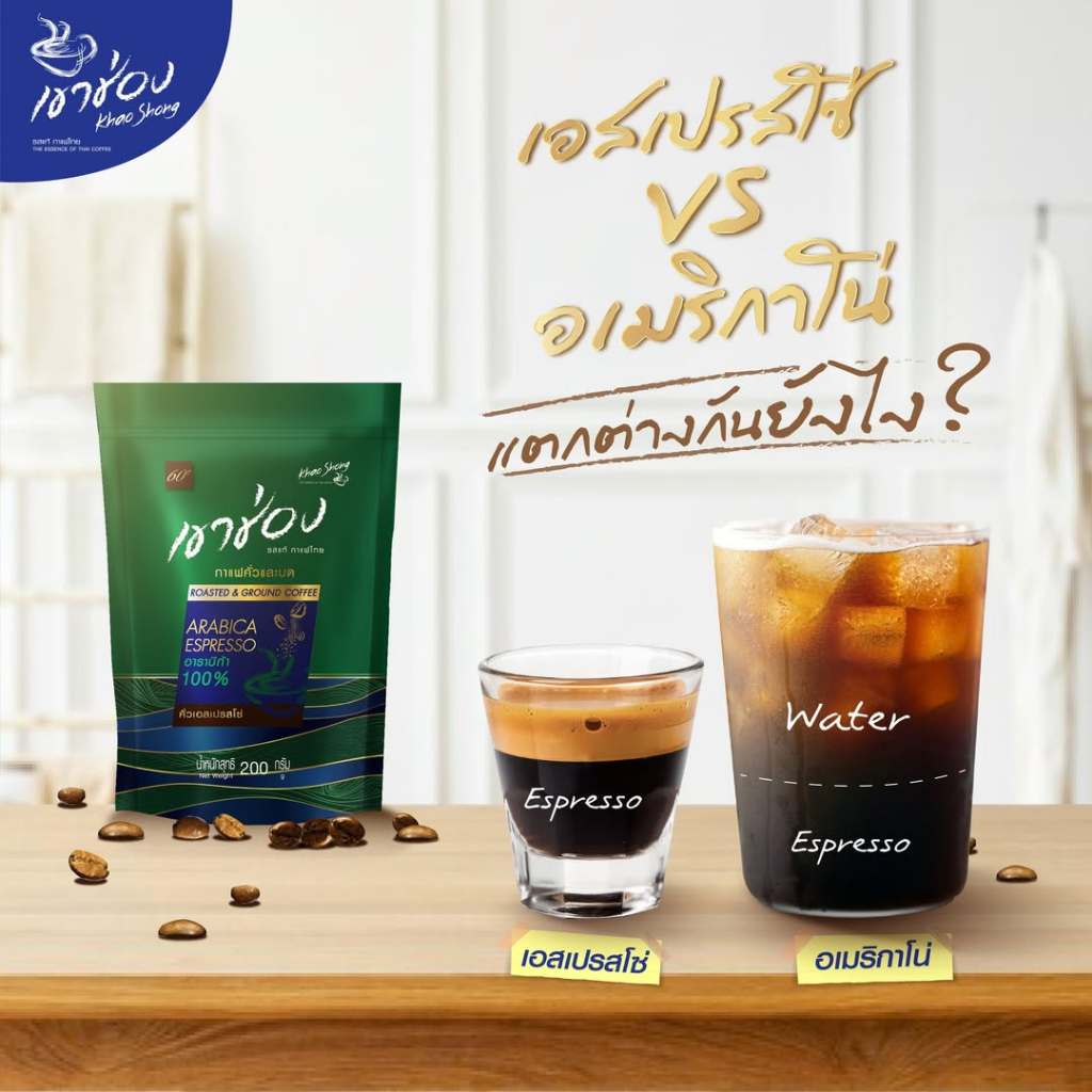 

Promo Bubuk Kopi Thailand | Robusta | Special Blend | Arabica - Khao Shong Coffee