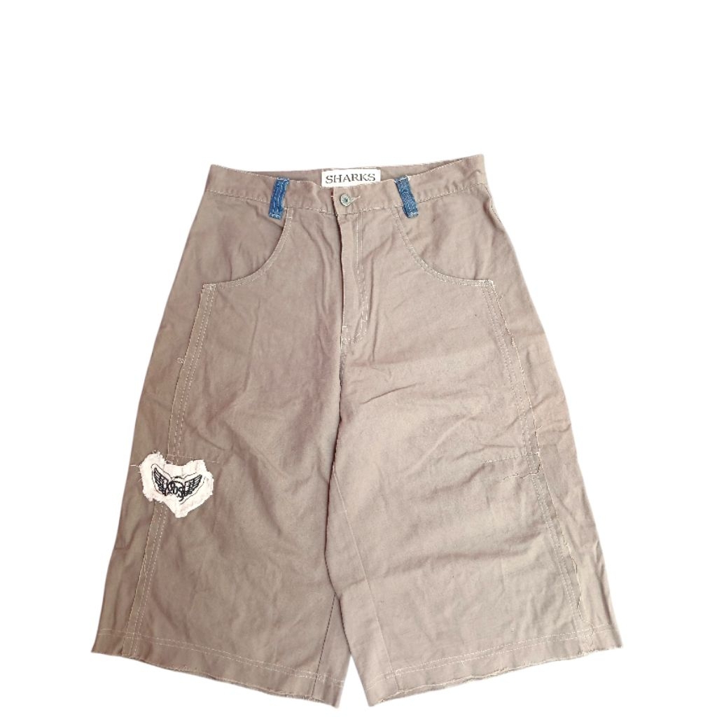 JORTS PANTS Y2K VINTAGE SHARKS NOT JNCO