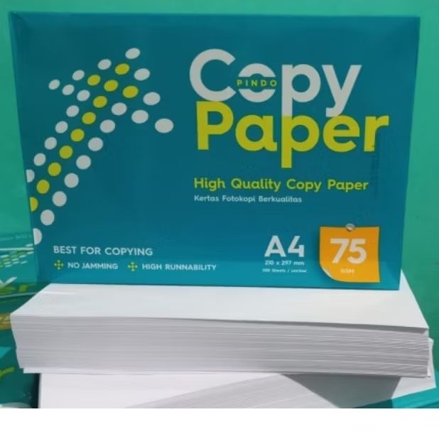 

kertas HVS Copy Paper A4 70& 75 GSM ( 100 lembar )