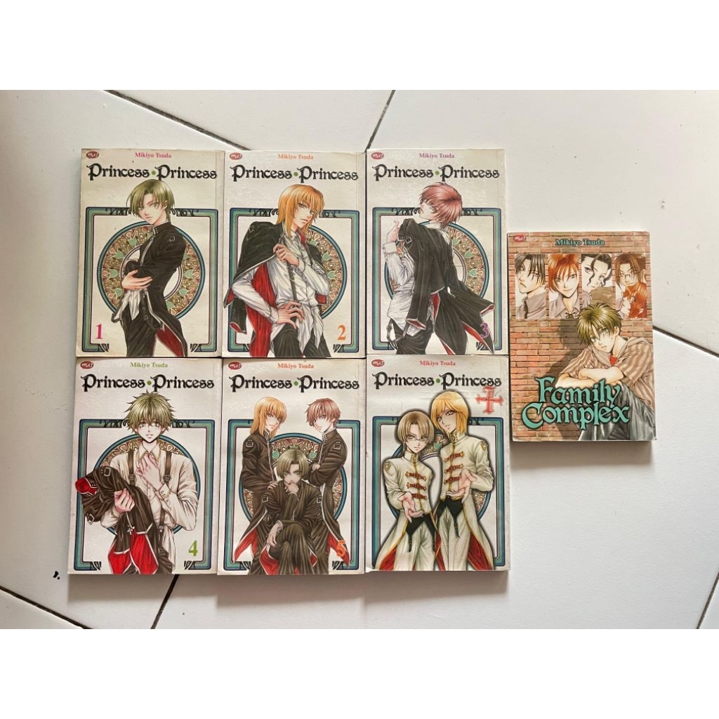 KOMIK SET PRINCESS PRINCESS | BROMANCE YAOI BL SHOUNEN AI vol.1-7