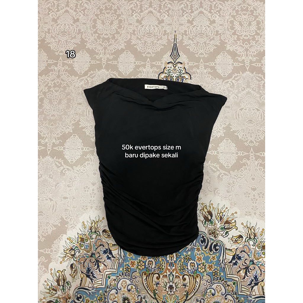 evertops mini ruched top