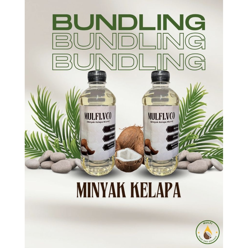 

Minyak Kelapa Murni (Bundling 2) 1L