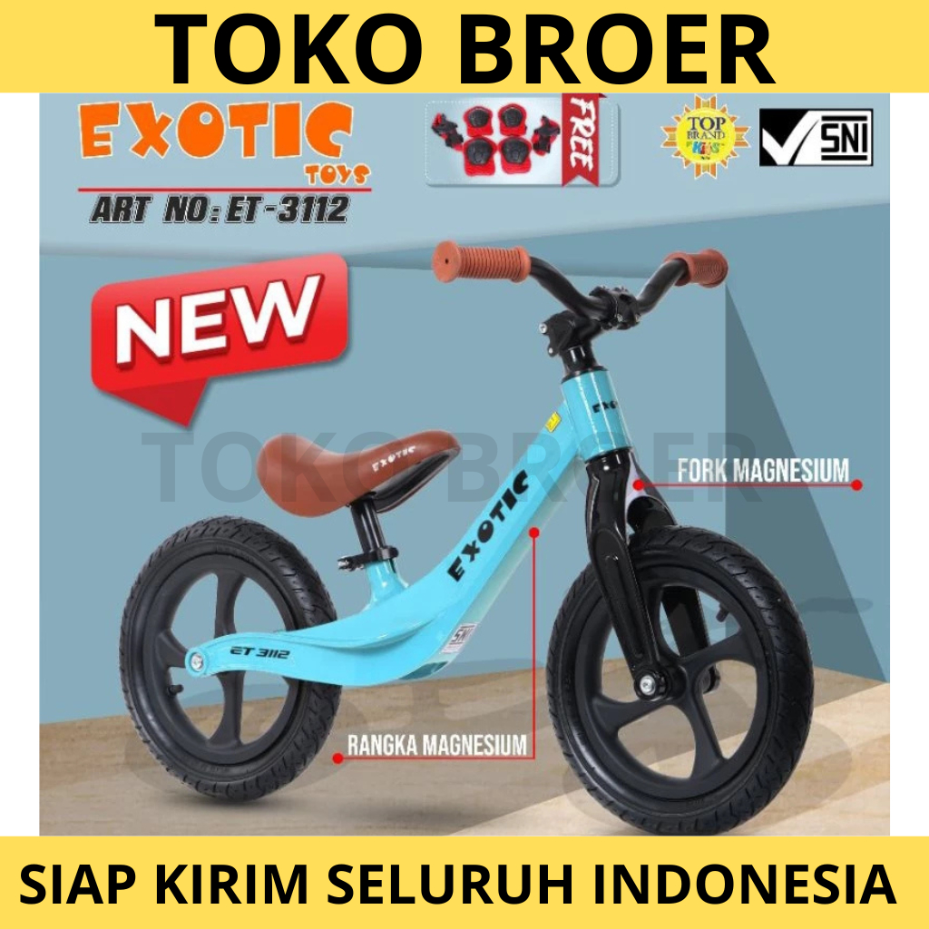 Balance bike exotic et-3112