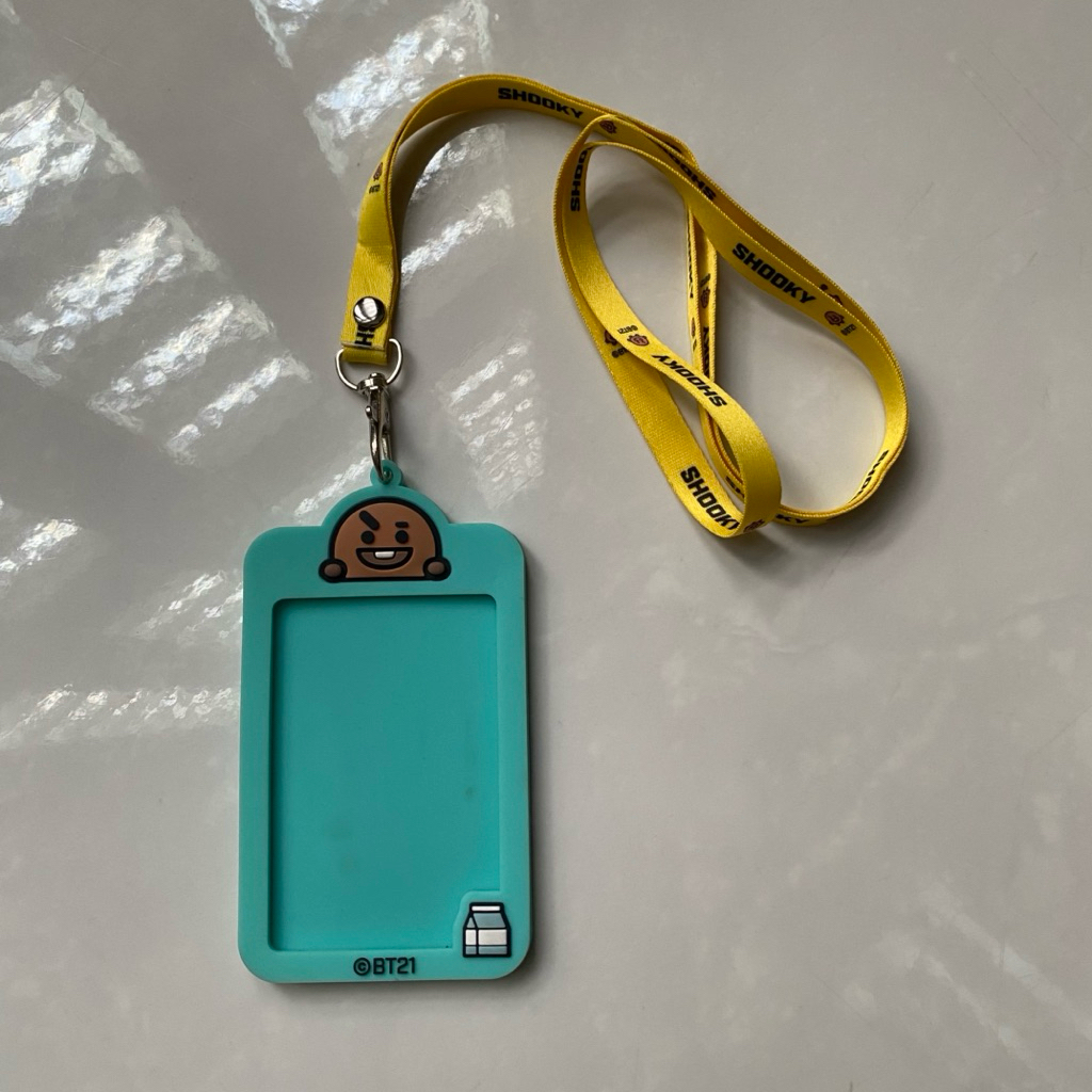 ID CARD bt21 x miniso shooky