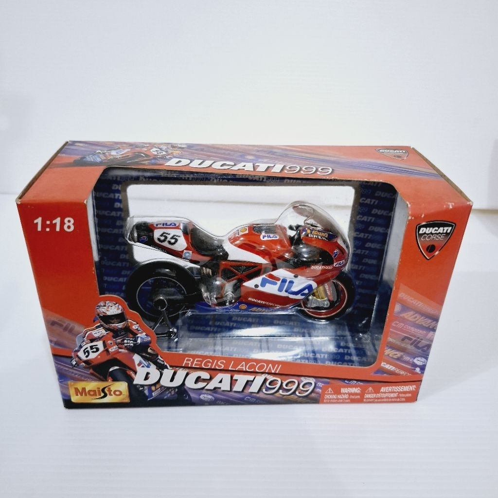 Maisto Ducati 999 Regis Laconi #55