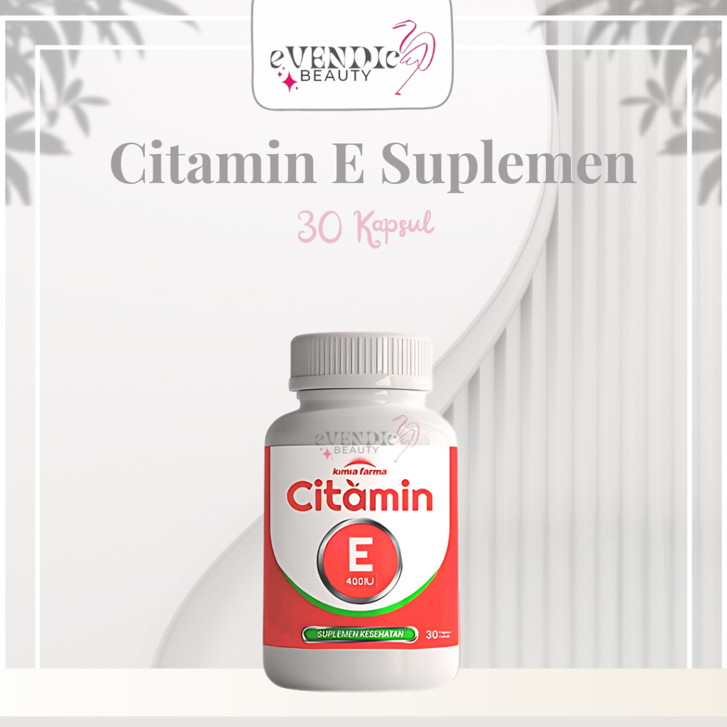 READY Citamin E 400IU Suplemen Kesehatan 30 Kapsul | Bpom | Original |
