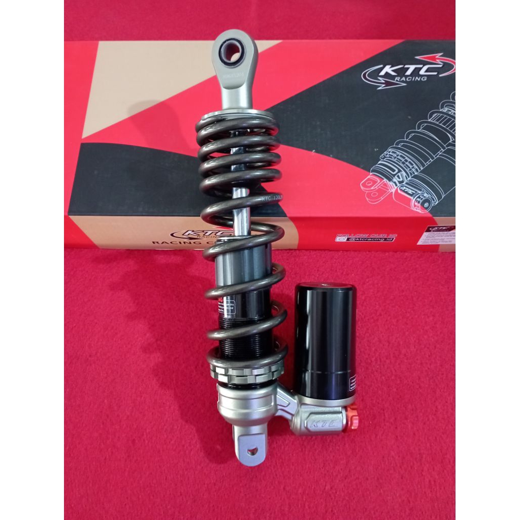Shock Ktc 300MM Apex Grey Mio Beat Karbu Scoopy Karbu Tabung bawah Original KTC