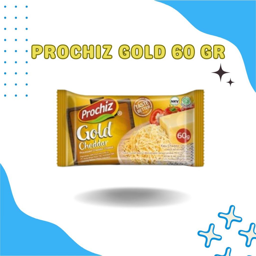 

KEJU PROCHIZ GOLD CHEDDAR 60G