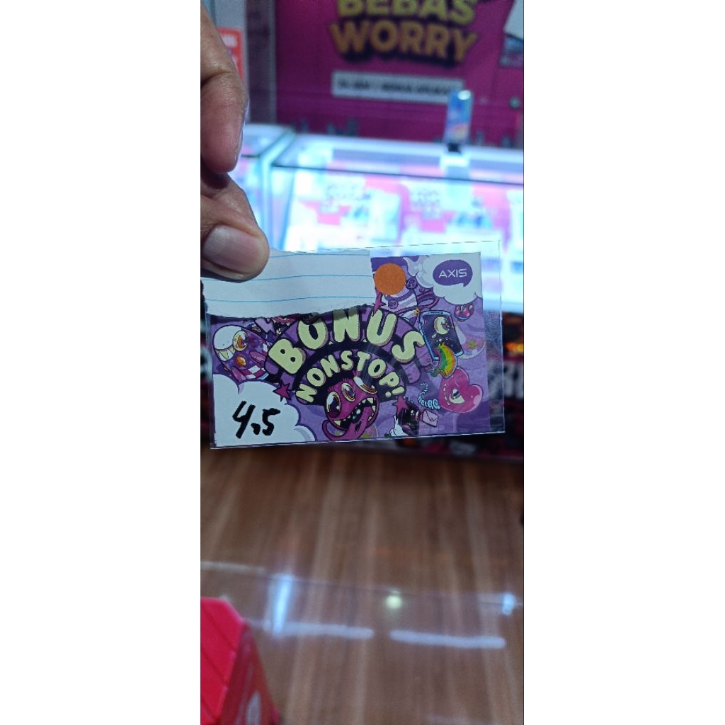 KARTU PAKET DATA AXIS 4,5GB MURAH