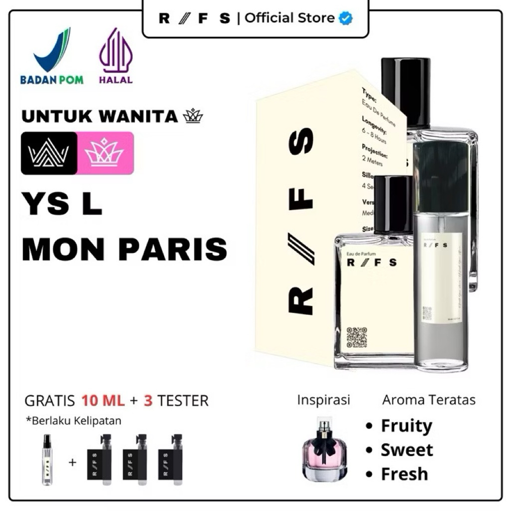 RIFS - Mon Paris EDP Extrait de Parfum Dupe