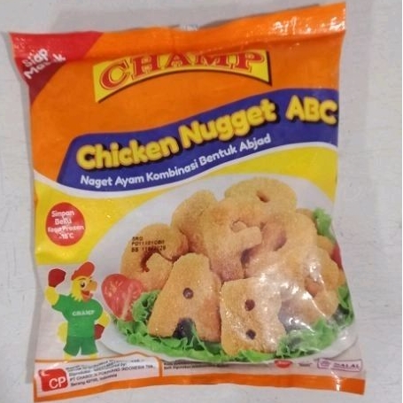 

Champ nuget ayam abc 250gr naget ayam