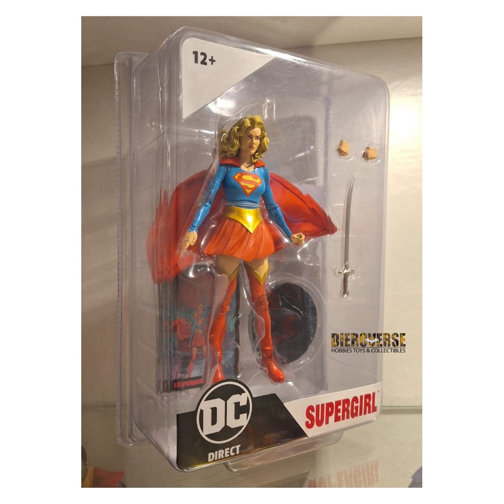 MCFARLANE TOYS DC MULTIVERSE 7in SUPERGIRL WOMAN OF TOMORROW ACTION FIGURE MISB