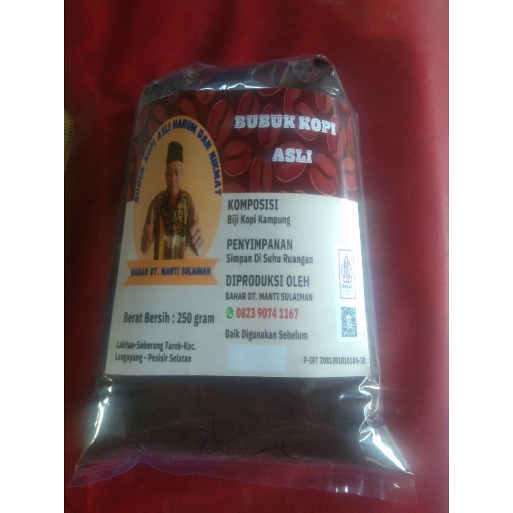 

Kopi bubuk asli Dt.Manti sulaiman