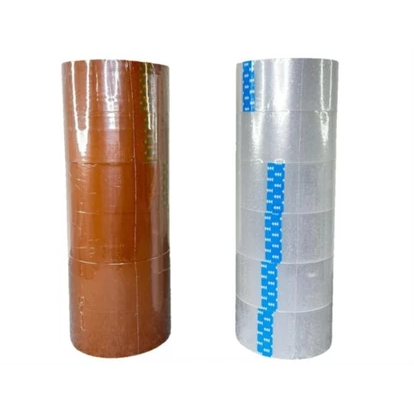 

Lakban Coklat Bening Ukuran 45 Mm 90 Yard 1 Roll Isi 6 Pcs