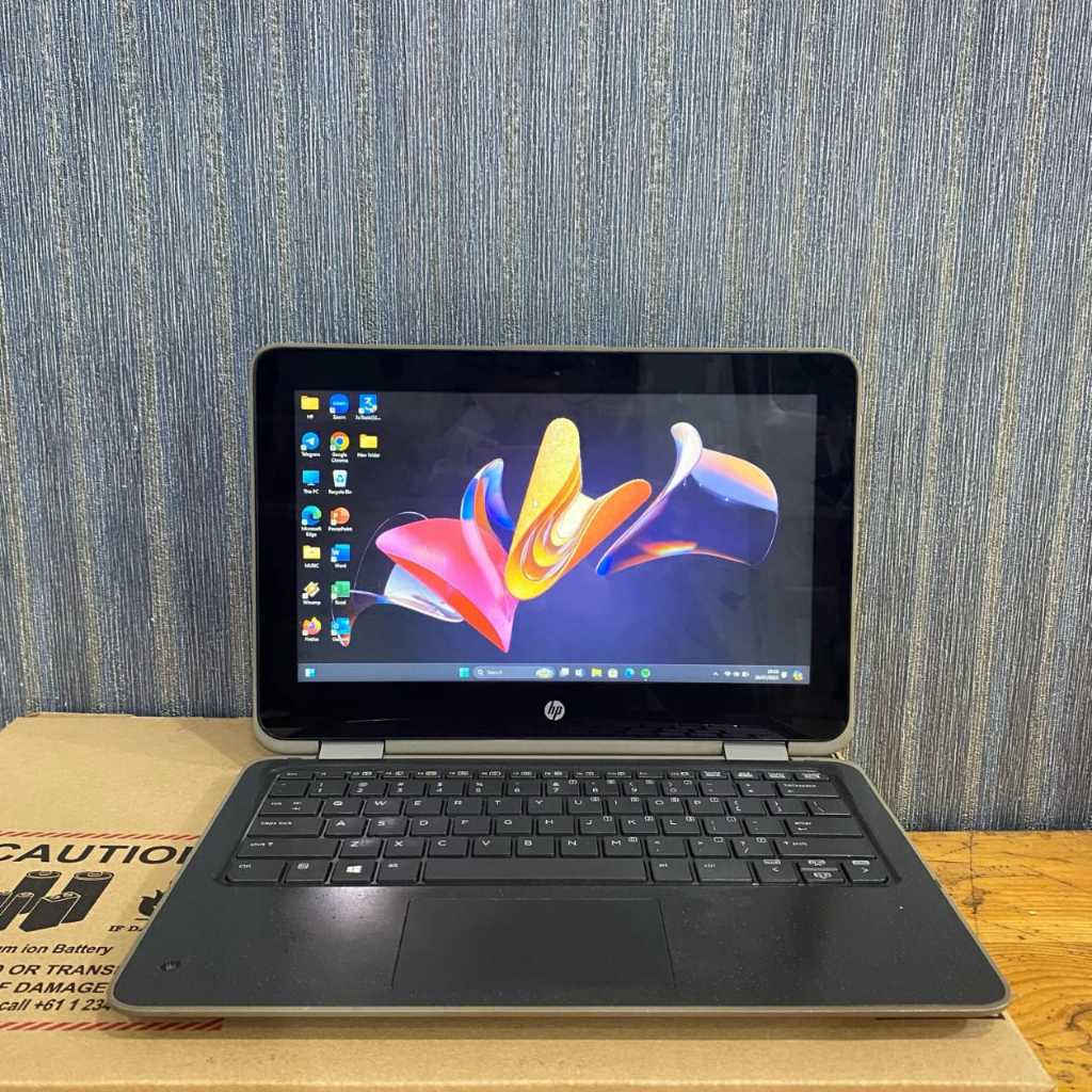 LAPTOP SECOND,Hp Probook X360 11 G3 EE, 2 In 1, Flip (Touchscreen) Tablet, Bisa Jadi Tablet, Super S