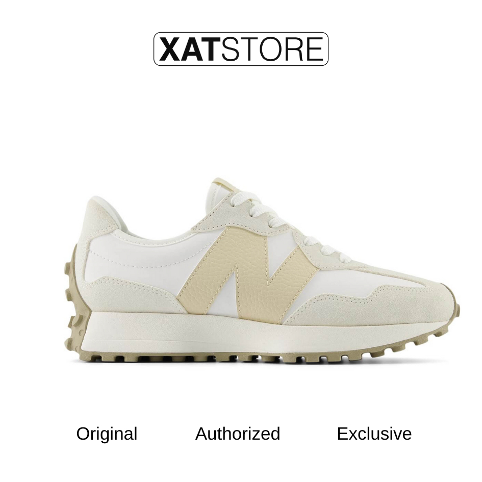 NEW BALANCE 327 - WHITE BEIGE (100% ORIGINAL)