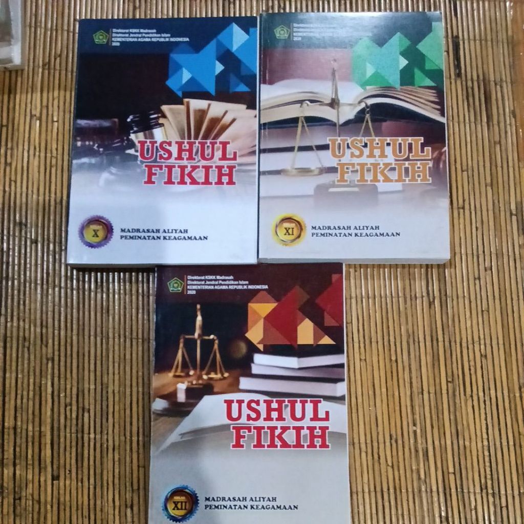 USHUL FIKIH MADRASAH ALIAH  KELAS X, XI, XII PEMINATAN KEAGAMAAN